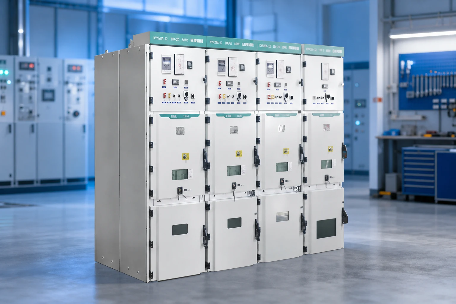 Jubang Group low_voltage — official product photo with illustrative scene background (not a real site photo)
