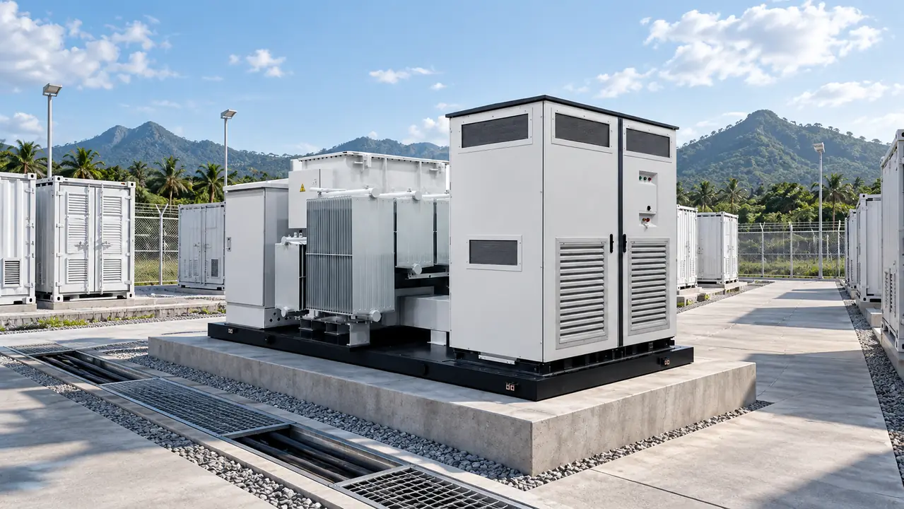 American Style Energy Storage Converter Booster: PCS Integrated Box Substation