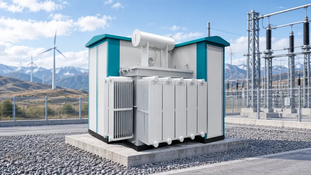ZGS Wind Power Integrated Transformer Substation: 35kV Wind Turbine Solutions